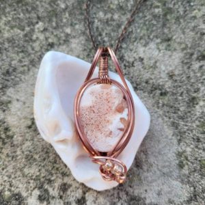 Shop Scolecite Jewelry! Orange Scolecite Necklace /Pendant /Stone | Natural genuine Scolecite jewelry. Buy crystal jewelry, handmade handcrafted artisan jewelry for women.  Unique handmade gift ideas. #jewelry #beadedjewelry #beadedjewelry #gift #shopping #handmadejewelry #fashion #style #product #jewelry #affiliate #ad