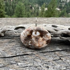 Shop Petrified Wood Necklaces! Petrified Palm Tree Necklace, Petrified Wood Necklace, Texas Agate, Sterling Silver Wire, Minimalist, Handmade Jewelry | Natural genuine Petrified Wood necklaces. Buy crystal jewelry, handmade handcrafted artisan jewelry for women.  Unique handmade gift ideas. #jewelry #beadednecklaces #beadedjewelry #gift #shopping #handmadejewelry #fashion #style #product #necklaces #affiliate #ad