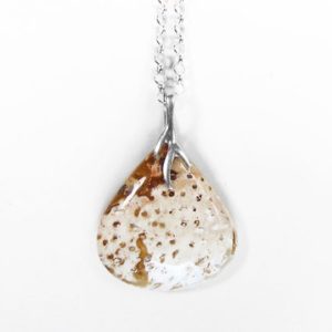 Shop Petrified Wood Necklaces! Petrified Wood Necklace in Sterling Silver – Fossil Jewelry – Fossil Palm Root Pendant | Natural genuine Petrified Wood necklaces. Buy crystal jewelry, handmade handcrafted artisan jewelry for women.  Unique handmade gift ideas. #jewelry #beadednecklaces #beadedjewelry #gift #shopping #handmadejewelry #fashion #style #product #necklaces #affiliate #ad
