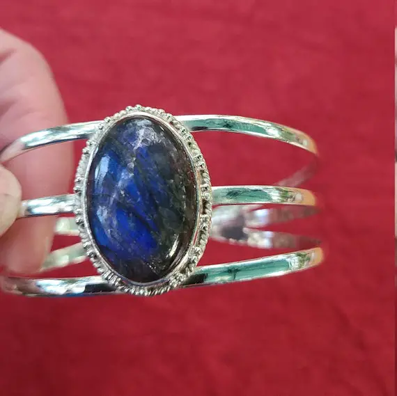 Pietersite Bracelet In Sterling Silver-pietersite Jewelry-remarkable Jewelry-gemstone Jewelry-genuine Pieterste Jewelry-gift