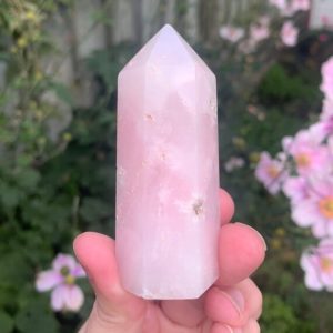 Shop Aragonite Points & Wands! Pink aragonite natural geode tower – Crystal obelisk – Crystal wand – Crystal point – Crystal decor | Natural genuine stones & crystals in various shapes & sizes. Buy raw cut, tumbled, or polished gemstones for making jewelry or crystal healing energy vibration raising reiki stones. #crystals #gemstones #crystalhealing #crystalsandgemstones #energyhealing #affiliate #ad
