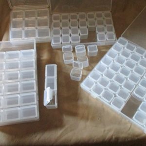 Shop Storage for Beading Supplies! Plastic Containers, Organizers, Bead storage cases  – multiple sizes and styles | Shop jewelry making and beading supplies, tools & findings for DIY jewelry making and crafts. #jewelrymaking #diyjewelry #jewelrycrafts #jewelrysupplies #beading #affiliate #ad