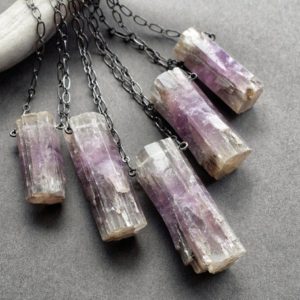 Shop Aragonite Necklaces! Purple Aragonite Necklace – Raw Crystal Necklace – Pagan Talisman Necklace – Spiritual Wiccan Witch Jewelry – Bohemian Boho Stone Jewelry | Natural genuine Aragonite necklaces. Buy crystal jewelry, handmade handcrafted artisan jewelry for women.  Unique handmade gift ideas. #jewelry #beadednecklaces #beadedjewelry #gift #shopping #handmadejewelry #fashion #style #product #necklaces #affiliate #ad