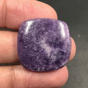 Shop Lepidolite Cabochons! Purple Lepidolite Cabochon… Cushion Cabochon…25x26x5 mm…35 Cts…A#J1711 | Natural genuine stones & crystals in various shapes & sizes. Buy raw cut, tumbled, or polished gemstones for making jewelry or crystal healing energy vibration raising reiki stones. #crystals #gemstones #crystalhealing #crystalsandgemstones #energyhealing #affiliate #ad