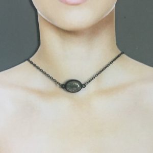 Shop Pyrite Necklaces! Pyrite Cabochon Necklace, Protection Stone Necklace | Natural genuine Pyrite necklaces. Buy crystal jewelry, handmade handcrafted artisan jewelry for women.  Unique handmade gift ideas. #jewelry #beadednecklaces #beadedjewelry #gift #shopping #handmadejewelry #fashion #style #product #necklaces #affiliate #ad