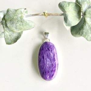 Shop Charoite Necklaces! Rare Russian Charoite Necklace | All Those Who Wander Are Not Lost | Stone For Revealing One’s Personal Journey | Sloan’s Stones | Natural genuine Charoite necklaces. Buy crystal jewelry, handmade handcrafted artisan jewelry for women.  Unique handmade gift ideas. #jewelry #beadednecklaces #beadedjewelry #gift #shopping #handmadejewelry #fashion #style #product #necklaces #affiliate #ad