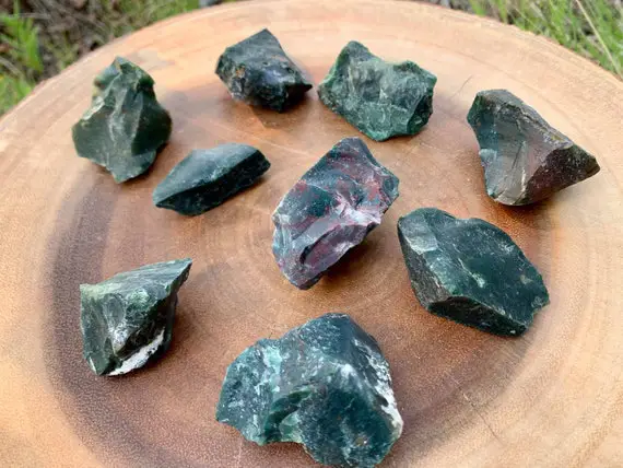 Raw Bloodstone | Intuition Stone