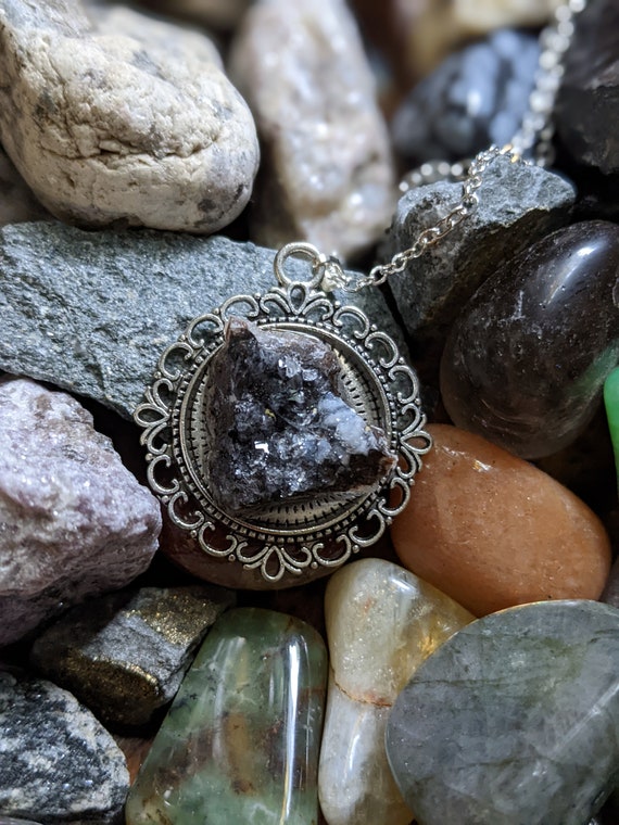 Raw Calcite Necklace