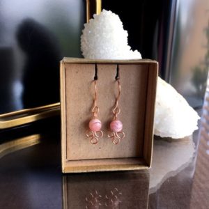 Shop Rhodochrosite Earrings! Rhodochrosite Earrings, Rhodochrosite Jewelry, Rhodochrosite Jewellery | Natural genuine Rhodochrosite earrings. Buy crystal jewelry, handmade handcrafted artisan jewelry for women.  Unique handmade gift ideas. #jewelry #beadedearrings #beadedjewelry #gift #shopping #handmadejewelry #fashion #style #product #earrings #affiliate #ad