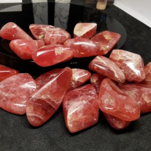 Shop Rhodochrosite Stones & Crystals! Rhodochrosite Tumbles – high quality | Natural genuine stones & crystals in various shapes & sizes. Buy raw cut, tumbled, or polished gemstones for making jewelry or crystal healing energy vibration raising reiki stones. #crystals #gemstones #crystalhealing #crystalsandgemstones #energyhealing #affiliate #ad