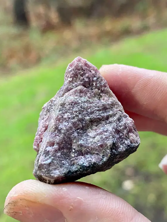 Rhodonite Natural Crystal | Natural Form Rhodonite | Rhodonite Rough Piece | Raw Rhodonite Crystal