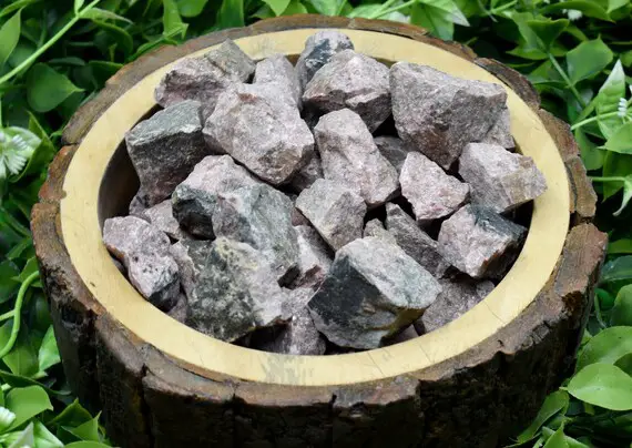 Rhodonite Rough Natural Stones 1 Inch Rhodonite Raw Stones Natural Crystals Pack Size Of 1,2,5, 100 Grams And 200 Grams