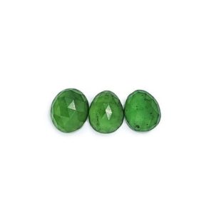 Shop Serpentine Cabochons! Serpentine Cabochons Rose Cut – 9 to 9.5 mm – Choose a single cabochon or a set of 3 | Natural genuine stones & crystals in various shapes & sizes. Buy raw cut, tumbled, or polished gemstones for making jewelry or crystal healing energy vibration raising reiki stones. #crystals #gemstones #crystalhealing #crystalsandgemstones #energyhealing #affiliate #ad