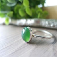 Serpentine Ring, Sterling Silver, Simple Green, Genuine Serpentine, Smooth Serpentine, Deep Green, Serpentine Jewelry, Green Jewelry, Oval | Natural genuine Gemstone jewelry. Buy crystal jewelry, handmade handcrafted artisan jewelry for women.  Unique handmade gift ideas. #jewelry #beadedjewelry #beadedjewelry #gift #shopping #handmadejewelry #fashion #style #product #jewelry #affiliate #ad