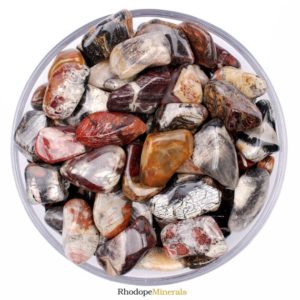 Shop Tumbled Jasper Crystals & Pocket Stones! Silver Leaf Jasper Tumbled Stone, Silver Leaf Jasper, Tumbled Stones, Jasper, Stones, Crystals, Rocks, Gifts, Gemstones, Gems, Zodiac Stones | Natural genuine stones & crystals in various shapes & sizes. Buy raw cut, tumbled, or polished gemstones for making jewelry or crystal healing energy vibration raising reiki stones. #crystals #gemstones #crystalhealing #crystalsandgemstones #energyhealing #affiliate #ad