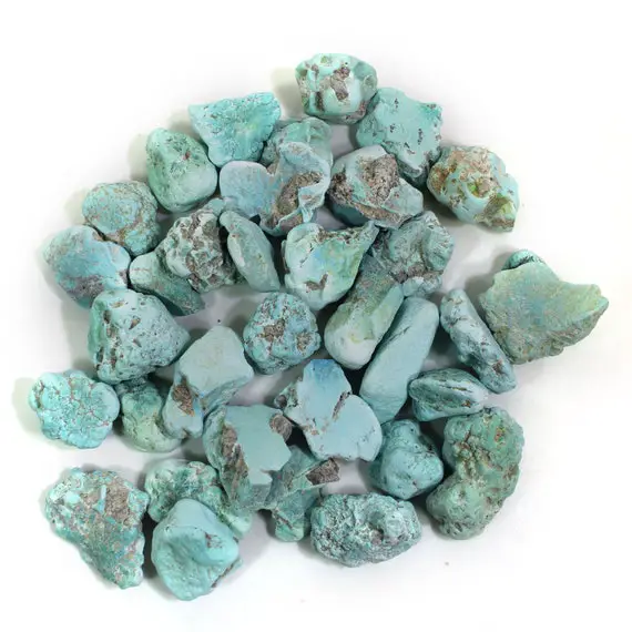 Sleeping Beauty Turquoise Rough- Natural Raw Stones-raw Turquoise Gemstone-genuine Turquoise -semi Precious Wholesale Lot - Jewelry Supplier