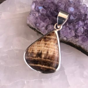 Shop Aragonite Jewelry! Splendid Aragonite silver drop pendant, natural stone | Natural genuine Aragonite jewelry. Buy crystal jewelry, handmade handcrafted artisan jewelry for women.  Unique handmade gift ideas. #jewelry #beadedjewelry #beadedjewelry #gift #shopping #handmadejewelry #fashion #style #product #jewelry #affiliate #ad