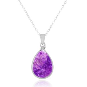 Shop Sugilite Necklaces! Sugilite Necklace – 925 sterling silver pendant with Sugilite Stone – Drop Shape Stone – Hand Made – Natural Gemstone – Boho Style Jewelry | Natural genuine Sugilite necklaces. Buy crystal jewelry, handmade handcrafted artisan jewelry for women.  Unique handmade gift ideas. #jewelry #beadednecklaces #beadedjewelry #gift #shopping #handmadejewelry #fashion #style #product #necklaces #affiliate #ad