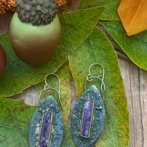 Shop Sugilite Earrings! Sugilite Statement Earrings | Natural genuine Sugilite earrings. Buy crystal jewelry, handmade handcrafted artisan jewelry for women.  Unique handmade gift ideas. #jewelry #beadedearrings #beadedjewelry #gift #shopping #handmadejewelry #fashion #style #product #earrings #affiliate #ad