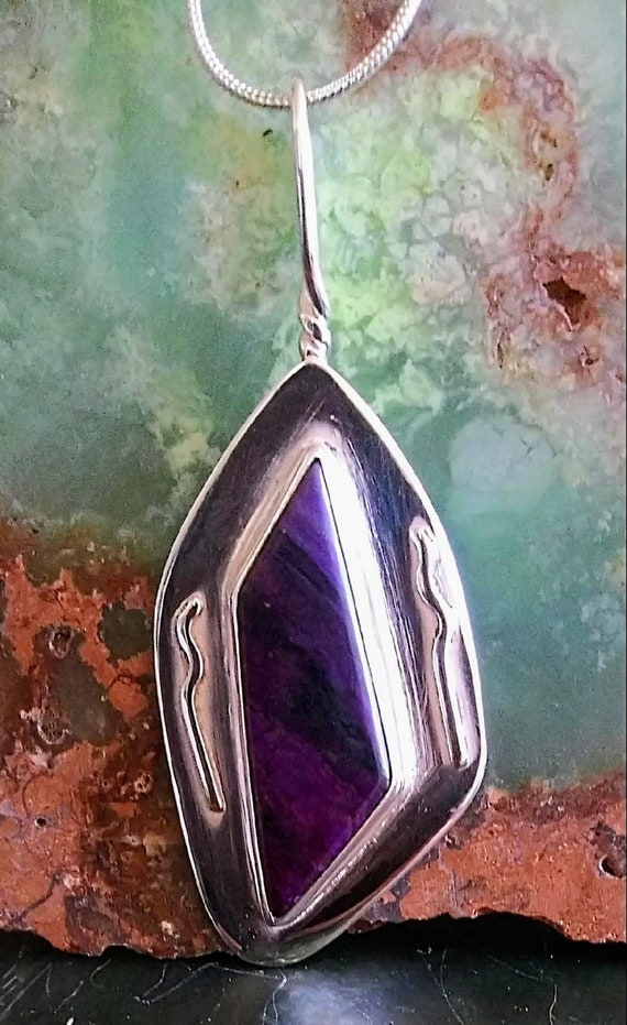 Top Grade Wessels Sugilite Pendant Holiday Special
