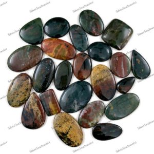 Shop Bloodstone Cabochons! Top Quality Bloodstone Cabochon Wholesale Lot, Mix Shape and Size, Beautiful Bloodstone For Jewelry Making, Power Geodes, Christmas Sale, | Natural genuine stones & crystals in various shapes & sizes. Buy raw cut, tumbled, or polished gemstones for making jewelry or crystal healing energy vibration raising reiki stones. #crystals #gemstones #crystalhealing #crystalsandgemstones #energyhealing #affiliate #ad