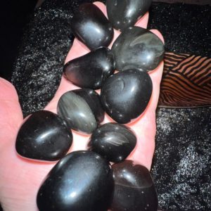 Shop Apache Tears Stones & Crystals! Tumbled Apache Tear | Natural genuine stones & crystals in various shapes & sizes. Buy raw cut, tumbled, or polished gemstones for making jewelry or crystal healing energy vibration raising reiki stones. #crystals #gemstones #crystalhealing #crystalsandgemstones #energyhealing #affiliate #ad