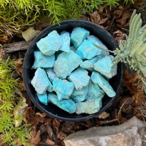 Turquoise Rough Rocks from Peru | Raw Turquoise Crystals | Tumbling Rough Stones | Bulk Crystals | Wholesale Crystals | Healing Crystals | Natural genuine stones & crystals in various shapes & sizes. Buy raw cut, tumbled, or polished gemstones for making jewelry or crystal healing energy vibration raising reiki stones. #crystals #gemstones #crystalhealing #crystalsandgemstones #energyhealing #affiliate #ad