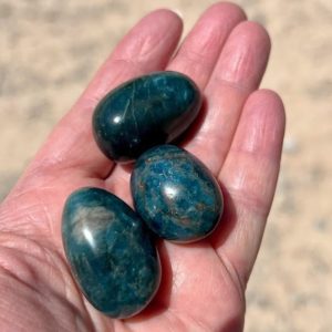 Shop Apatite Stones & Crystals! Blue Apatite, Tumbled, S/M/L,XL | Natural genuine stones & crystals in various shapes & sizes. Buy raw cut, tumbled, or polished gemstones for making jewelry or crystal healing energy vibration raising reiki stones. #crystals #gemstones #crystalhealing #crystalsandgemstones #energyhealing #affiliate #ad