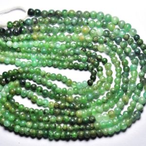 Shop Emerald Round Beads! Emerald Round Beads – 13 Inches – Natural Beautiful Emerald Smooth Balls Round Beads Strand –  Size is 3- 4mm #2330 | Natural genuine round Emerald beads for beading and jewelry making.  #jewelry #beads #beadedjewelry #diyjewelry #jewelrymaking #beadstore #beading #affiliate #ad