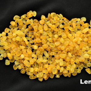 Shop Amber Chip & Nugget Beads! Natural Baltic Amber Beads, RAW Amber Stone CHIP Gemstone, 4-7 mm size, Genuine Raw Amber Lemon, Bernstein | Natural genuine chip Amber beads for beading and jewelry making.  #jewelry #beads #beadedjewelry #diyjewelry #jewelrymaking #beadstore #beading #affiliate #ad