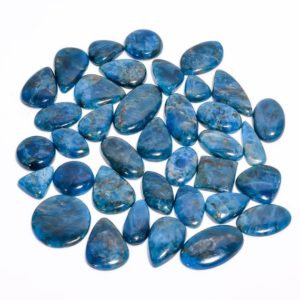 Natural Blue Apatite Cabochon lot, gemstone Jewelry – Blue Apatite loose cabochon – Gemstones – Multi Jewelry Making Stone, Loose Gemstone | Natural genuine stones & crystals in various shapes & sizes. Buy raw cut, tumbled, or polished gemstones for making jewelry or crystal healing energy vibration raising reiki stones. #crystals #gemstones #crystalhealing #crystalsandgemstones #energyhealing #affiliate #ad