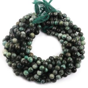 Shop Emerald Round Beads! Natural Emerald Smooth Round Ball Gemstone Beads, 13'' Round Emerald Beads, Jewelry Making Beads, Wholesale Gemstone Beads, SALE | Natural genuine round Emerald beads for beading and jewelry making.  #jewelry #beads #beadedjewelry #diyjewelry #jewelrymaking #beadstore #beading #affiliate #ad