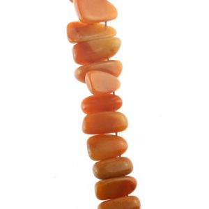 Shop Aventurine Chip & Nugget Beads! Orange Aventurine Raw Nugget Beads, Natural Beads, Beaded Strand, Crystal Therapy, Healing Stones, Semiprecious Gems, Jewellery Making | Natural genuine chip Aventurine beads for beading and jewelry making.  #jewelry #beads #beadedjewelry #diyjewelry #jewelrymaking #beadstore #beading #affiliate #ad