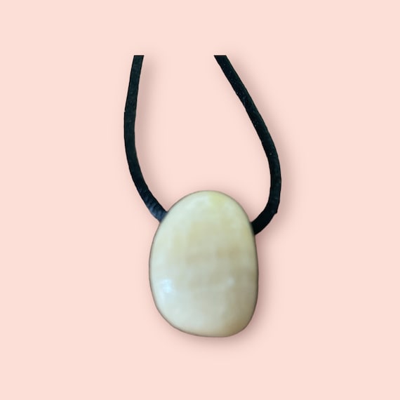 Yellow Calcite Pendant, Yellow Calcite Necklace, Calcite Pendant, Crystal Pendant, Yellow Calcite, Taurus, May Drilled Pendant, Calcite