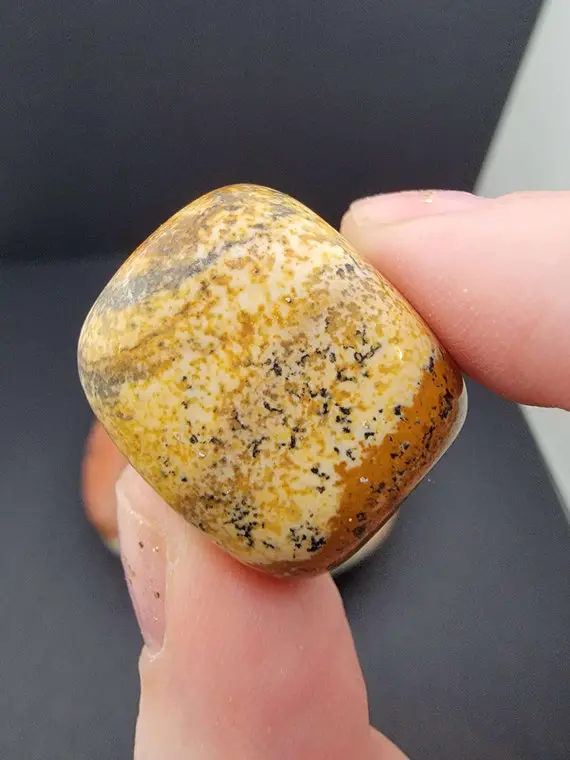 Picture Jasper Tumbles - Picture Jasper Tumbled Stones - Crystal Stones - Astrology - Home Decor - Earth - Geology - Crystals