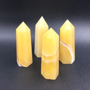 2.75" Yellow Jade Tower Jade Point Yellow Jade Stone Crystal Tower Wand Obelisk Standing Point Meditation Healing Reiki Grids | Natural genuine stones & crystals in various shapes & sizes. Buy raw cut, tumbled, or polished gemstones for making jewelry or crystal healing energy vibration raising reiki stones. #crystals #gemstones #crystalhealing #crystalsandgemstones #energyhealing #affiliate #ad