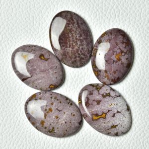 Shop Ocean Jasper Cabochons! 5 Pieces Ocean Jasper Cabochons Lot 20x29mm – 21x31mm Oval Shape Cab Natural Jasper Gemstone Cab Smooth Gem Semi Precious Loose Stone C-8674 | Natural genuine stones & crystals in various shapes & sizes. Buy raw cut, tumbled, or polished gemstones for making jewelry or crystal healing energy vibration raising reiki stones. #crystals #gemstones #crystalhealing #crystalsandgemstones #energyhealing #affiliate #ad
