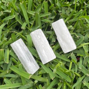 Shop Raw & Rough Selenite Stones! 6cm Selenite Rough Crystal Log | Self Standing Bar Raw Slab | Natural genuine stones & crystals in various shapes & sizes. Buy raw cut, tumbled, or polished gemstones for making jewelry or crystal healing energy vibration raising reiki stones. #crystals #gemstones #crystalhealing #crystalsandgemstones #energyhealing #affiliate #ad