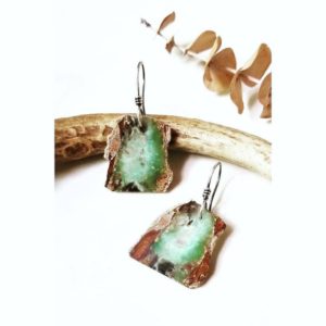 Shop Chrysoprase Earrings! AUSTRALIAN CHRYSOPRASE Earrings | Natural Earth Mined Chrysoprase Slab Earrings | 14k Gold Filled or 925 Sterling Silver | Natural genuine Chrysoprase earrings. Buy crystal jewelry, handmade handcrafted artisan jewelry for women.  Unique handmade gift ideas. #jewelry #beadedearrings #beadedjewelry #gift #shopping #handmadejewelry #fashion #style #product #earrings #affiliate #ad