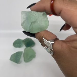 Shop Raw & Rough Fluorite Stones! Beautiful Green fluorite raw, fluorite rough raw crystal, green crystal, rough fluorite crystal, crystal raw crystal, beautiful raw crystal | Natural genuine stones & crystals in various shapes & sizes. Buy raw cut, tumbled, or polished gemstones for making jewelry or crystal healing energy vibration raising reiki stones. #crystals #gemstones #crystalhealing #crystalsandgemstones #energyhealing #affiliate #ad