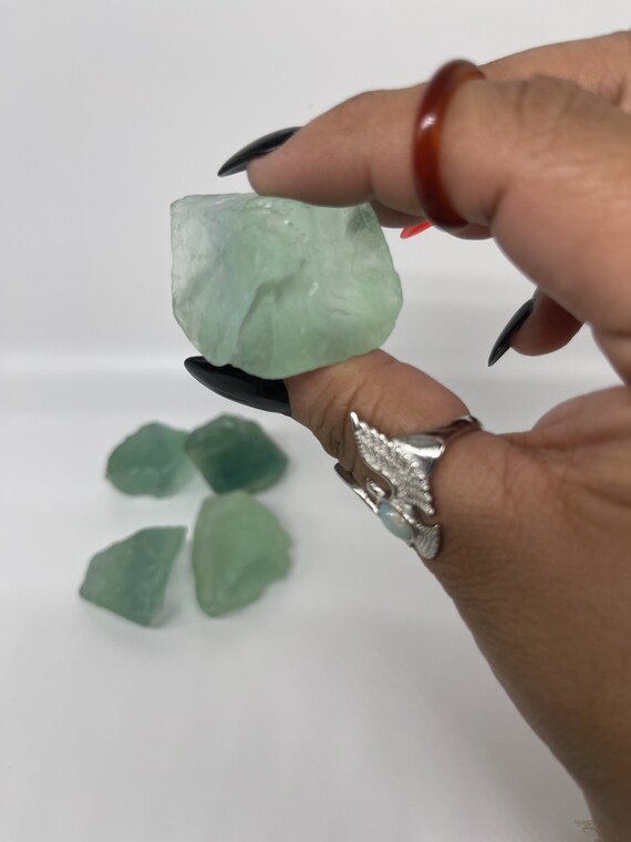 Beautiful Green Fluorite Raw, Fluorite Rough Raw Crystal, Green Crystal, Rough Fluorite Crystal, Crystal Raw Crystal, Beautiful Raw Crystal