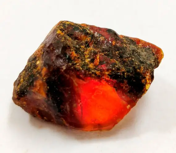 Black Amber Natural Raw Rough Loose Gemstone Genuine Black Amber Rough Loose Gemstone