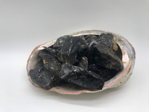 Black Obsidian, Raw Obsidian, Volcanic Stone, Protection Stone, Healing Crystal