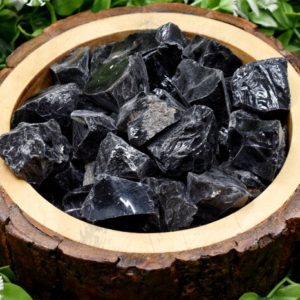 Shop Raw & Rough Obsidian Stones! Black Obsidian Rough Natural Stones 1 inch Black Obsidian Raw Stones Pack Size Of 1,2,5, 100 grams and 200 grams | Natural genuine stones & crystals in various shapes & sizes. Buy raw cut, tumbled, or polished gemstones for making jewelry or crystal healing energy vibration raising reiki stones. #crystals #gemstones #crystalhealing #crystalsandgemstones #energyhealing #affiliate #ad