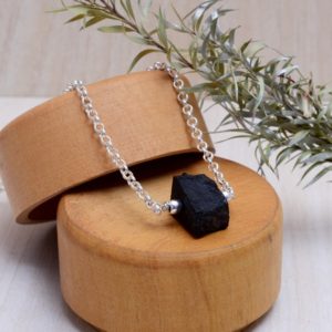 Shop Black Tourmaline Necklaces! Black Tourmaline Necklace/ Shield of protection hamsa evil eye necklace/gold fill sterling silver minimalist layering jewlery | Natural genuine Black Tourmaline necklaces. Buy crystal jewelry, handmade handcrafted artisan jewelry for women.  Unique handmade gift ideas. #jewelry #beadednecklaces #beadedjewelry #gift #shopping #handmadejewelry #fashion #style #product #necklaces #affiliate #ad