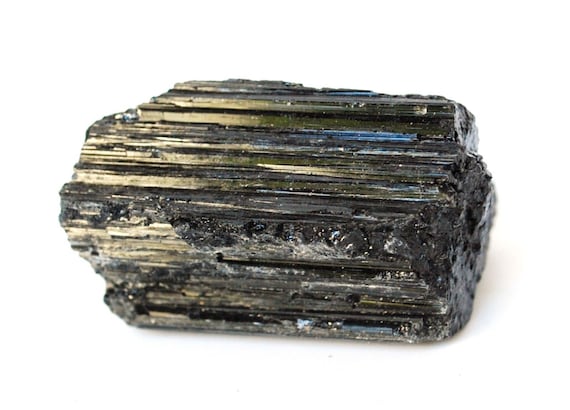 Black Tourmaline Raw Unique Crystal Piece 3.5 Cm (beautifully Gift Wrapped)