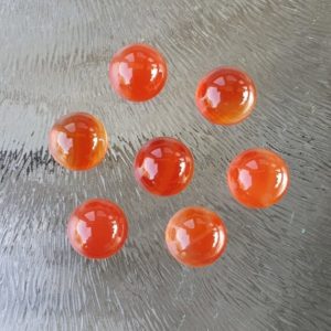 Shop Carnelian Cabochons! Carneool cabochon rond 8 mm, per 3 stuks | Natural genuine stones & crystals in various shapes & sizes. Buy raw cut, tumbled, or polished gemstones for making jewelry or crystal healing energy vibration raising reiki stones. #crystals #gemstones #crystalhealing #crystalsandgemstones #energyhealing #affiliate #ad