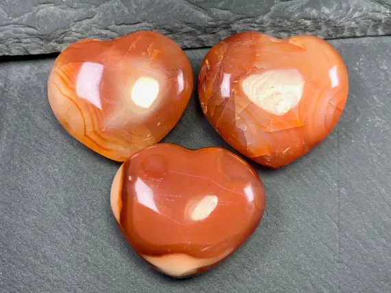 Carnelian Heart/gemstone Heart