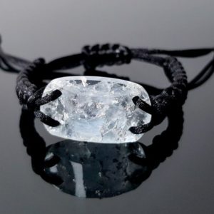 Celestite and Silver Orgonite bracelet – Holistic Healing Spiritually Infused Gemstone Jewelry | Natural genuine Gemstone bracelets. Buy crystal jewelry, handmade handcrafted artisan jewelry for women.  Unique handmade gift ideas. #jewelry #beadedbracelets #beadedjewelry #gift #shopping #handmadejewelry #fashion #style #product #bracelets #affiliate #ad