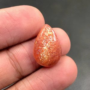 Shop Sunstone Cabochons! Confetti Sunstone Cabochon…Pear Cabochon…18x12x4 mm…6 Cts…A#k587 | Natural genuine stones & crystals in various shapes & sizes. Buy raw cut, tumbled, or polished gemstones for making jewelry or crystal healing energy vibration raising reiki stones. #crystals #gemstones #crystalhealing #crystalsandgemstones #energyhealing #affiliate #ad